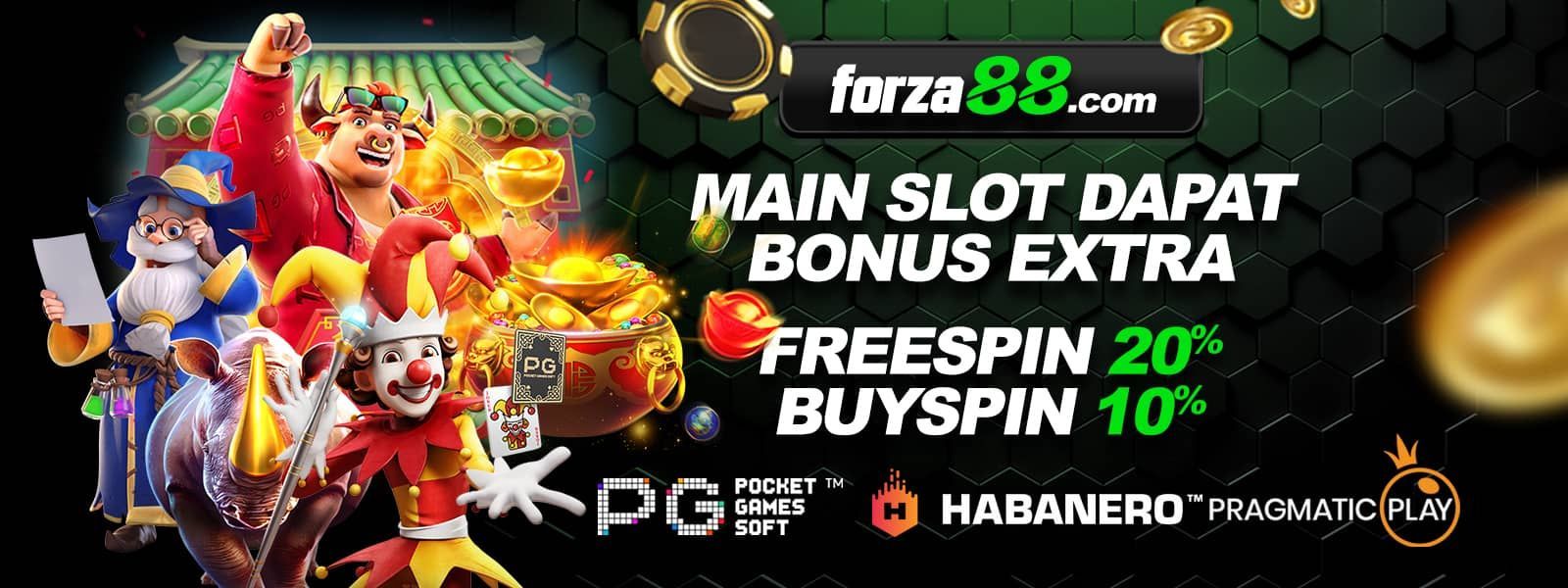 FORZA88 Situs Slot Gacor Bonus Buy Spin Super Maxwin 2024